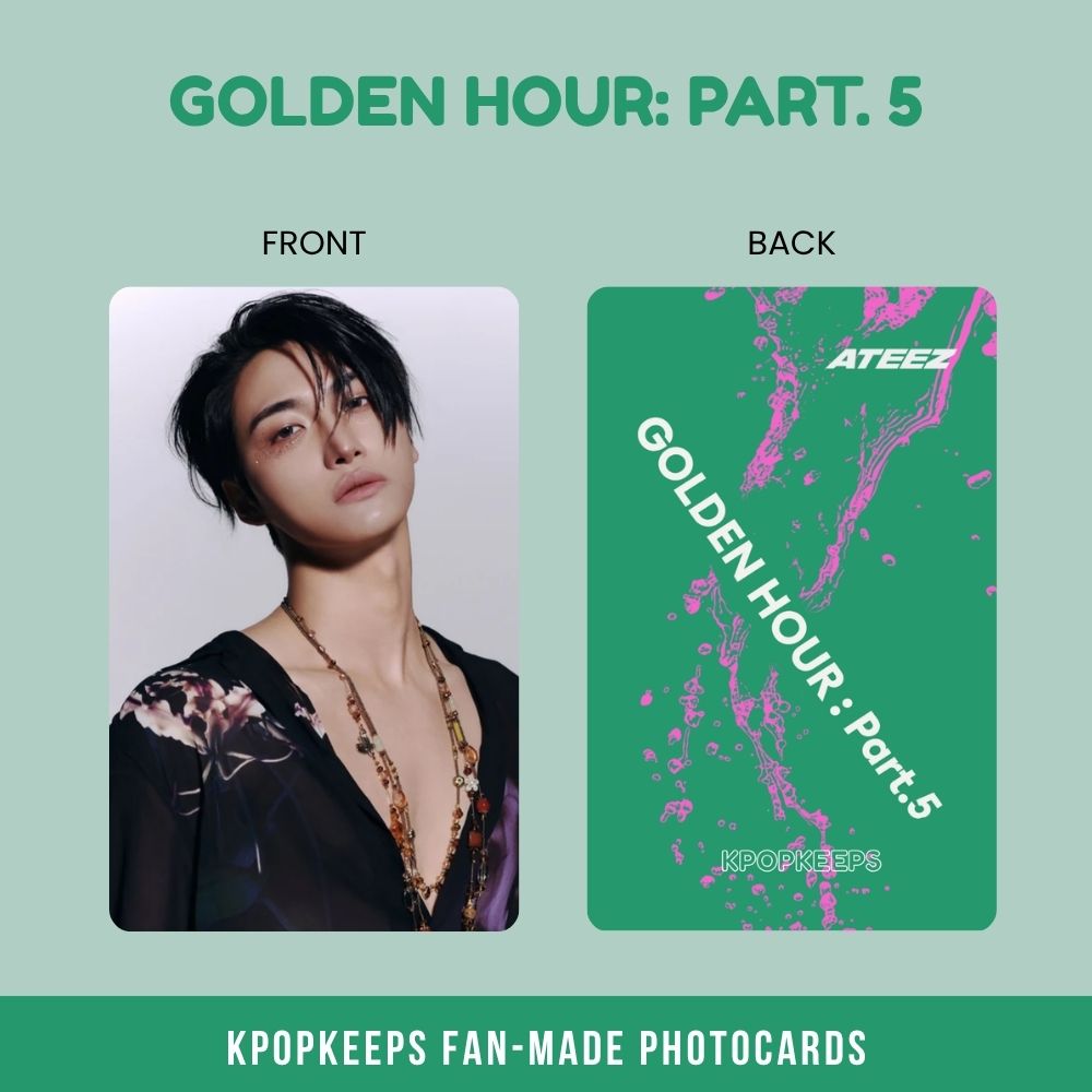 ATEEZ Golden Hour pt 5 (SET C) Photocards
