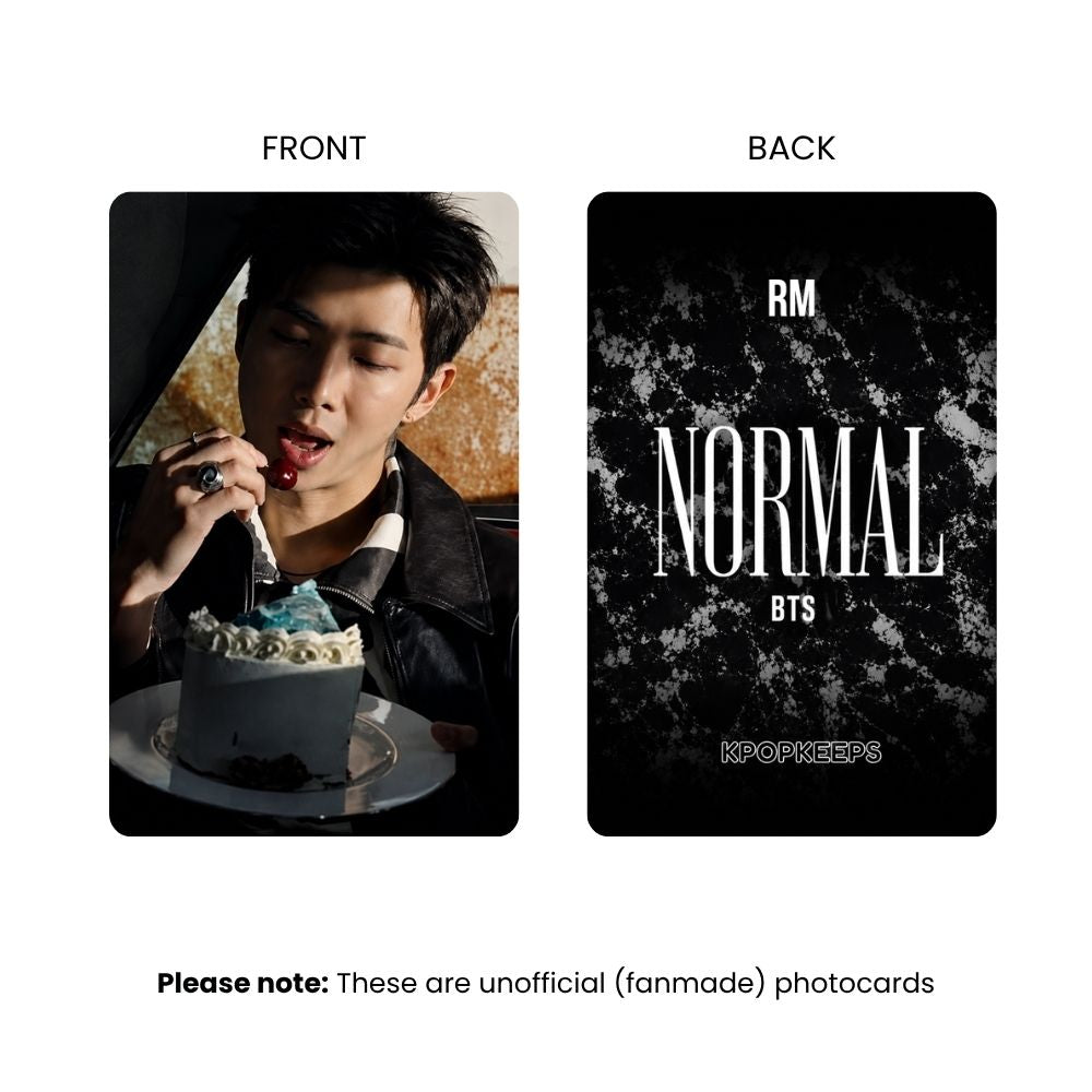 BTS NORMAL MV (SET A) Photocards