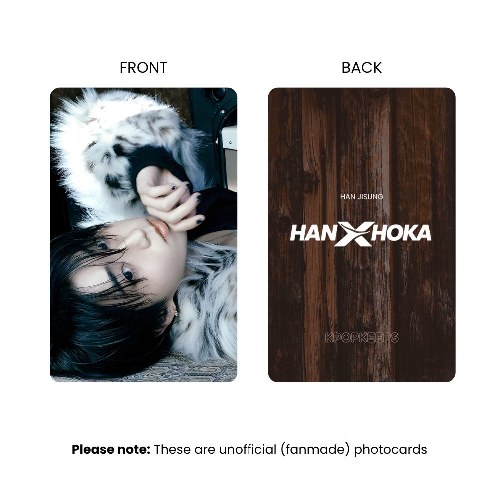 Stray Kids Han x Hoka Photocard Set | K-Pop Collectible