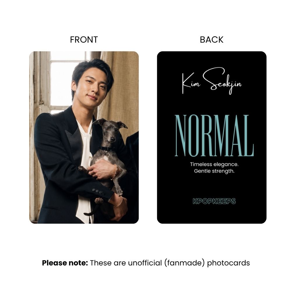BTS NORMAL MV (SET B) Photocards