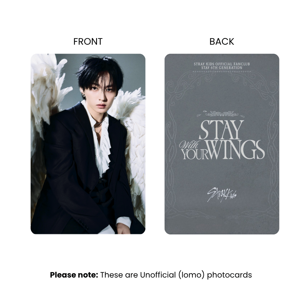 Stray Kids STAY With Your Wings Photocards | KPop Collectible