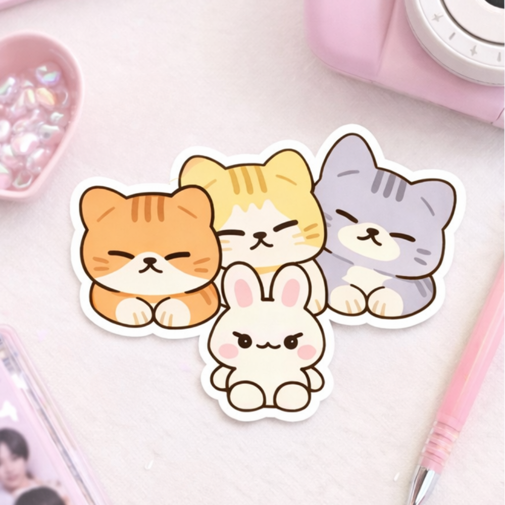 Stray Kids Soonie, Doongie & Dori Sticker