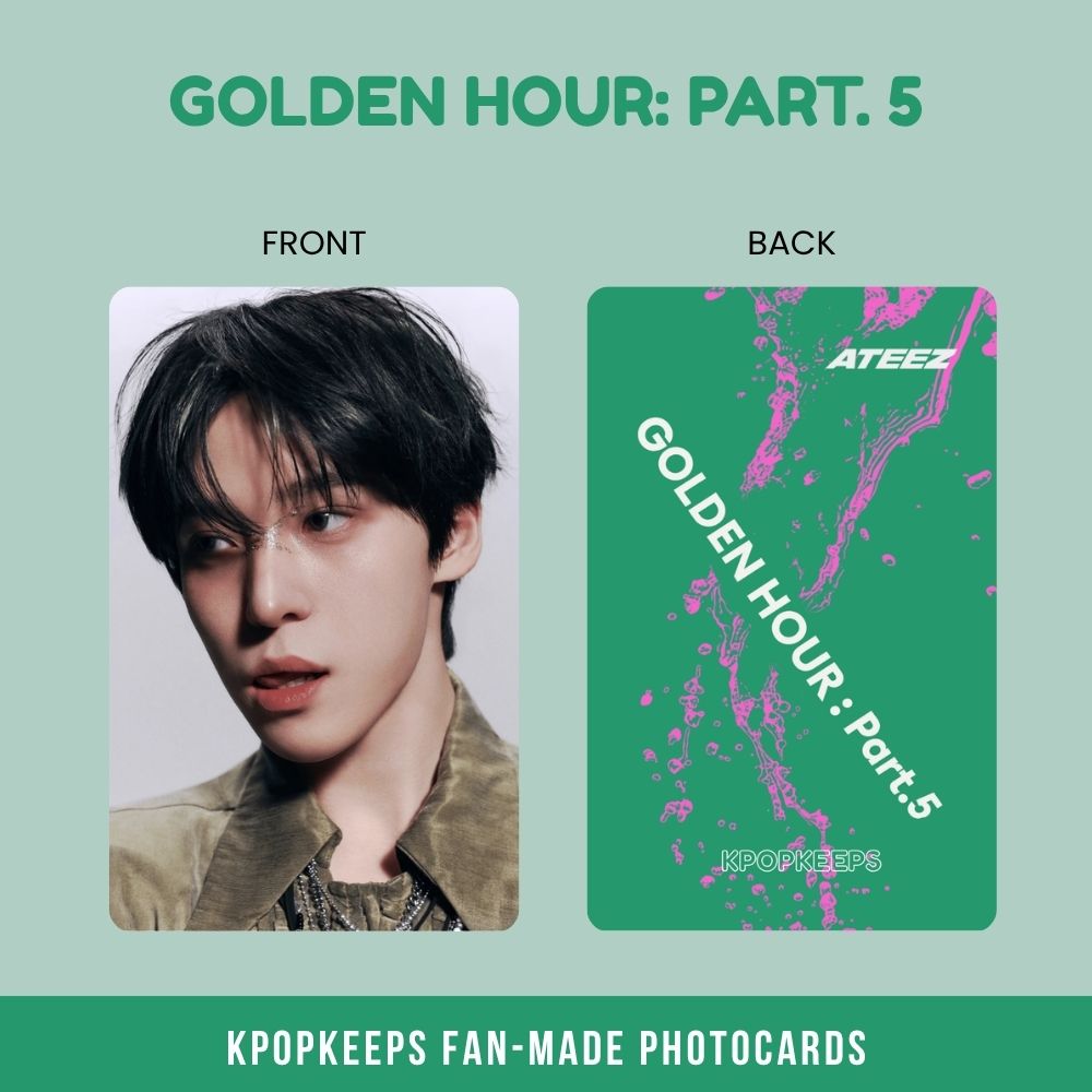ATEEZ Golden Hour pt 5 (SET C) Photocards