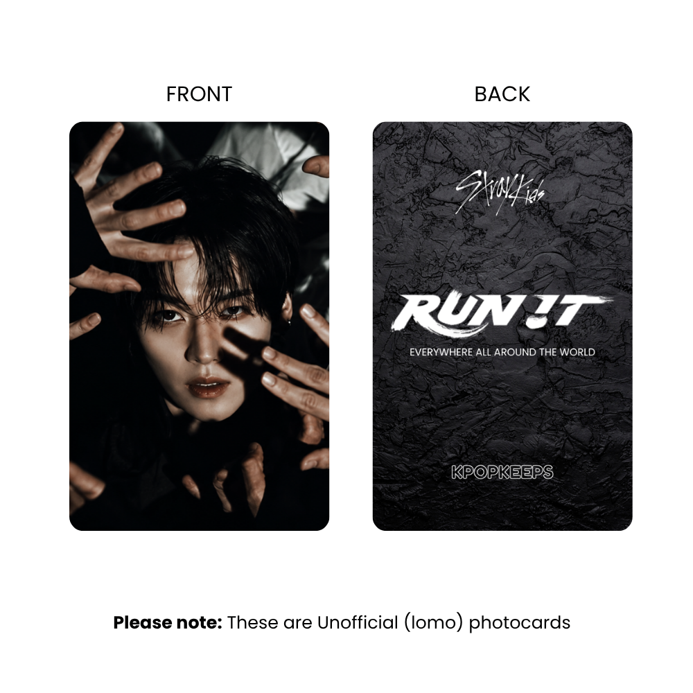 [PRE-ORDER] Stray Kids RUN IT MV Photocards | KPop Collectible