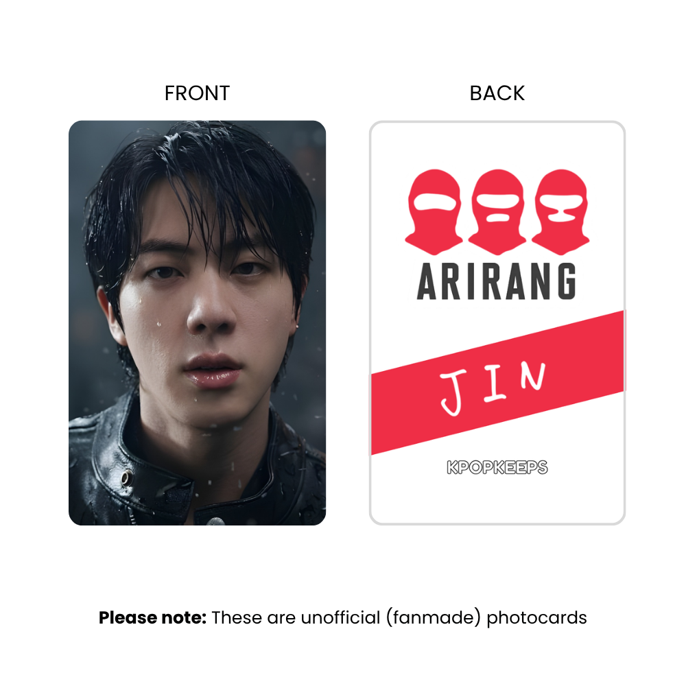 BTS Arirang Hooligan Photocards | K-Pop Collectible