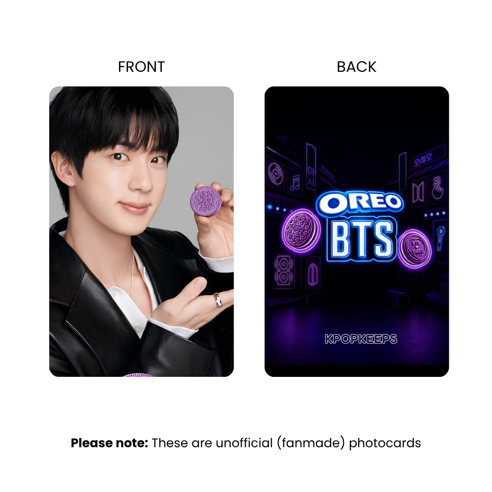 [PRE-ORDER] BTS x Oreo Photocard Set | K-Pop Collectible