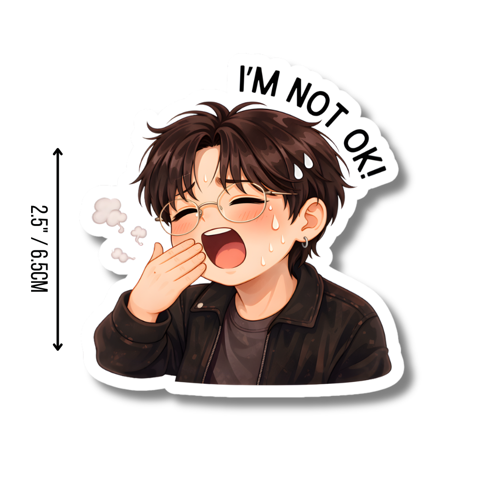 BTS Hot Ones Wings Stickers