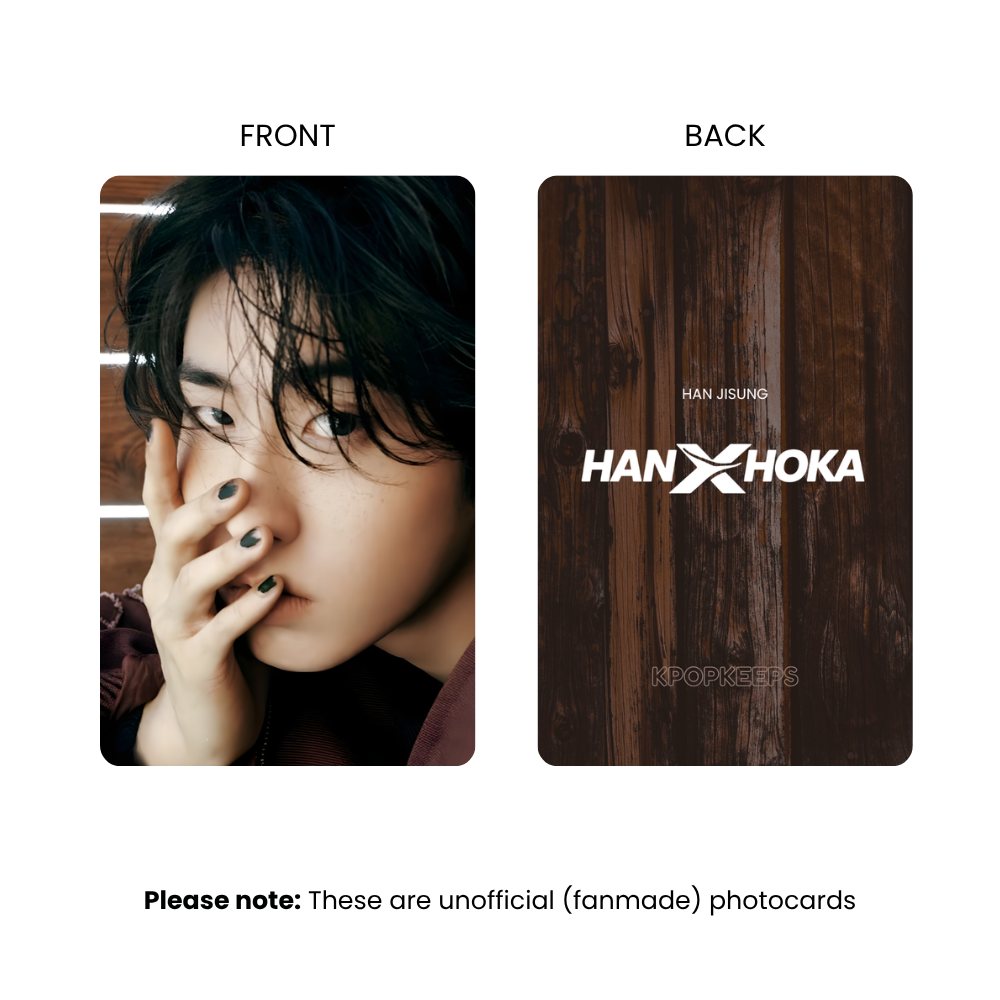 Stray Kids Han x Hoka Photocard Set | K-Pop Collectible