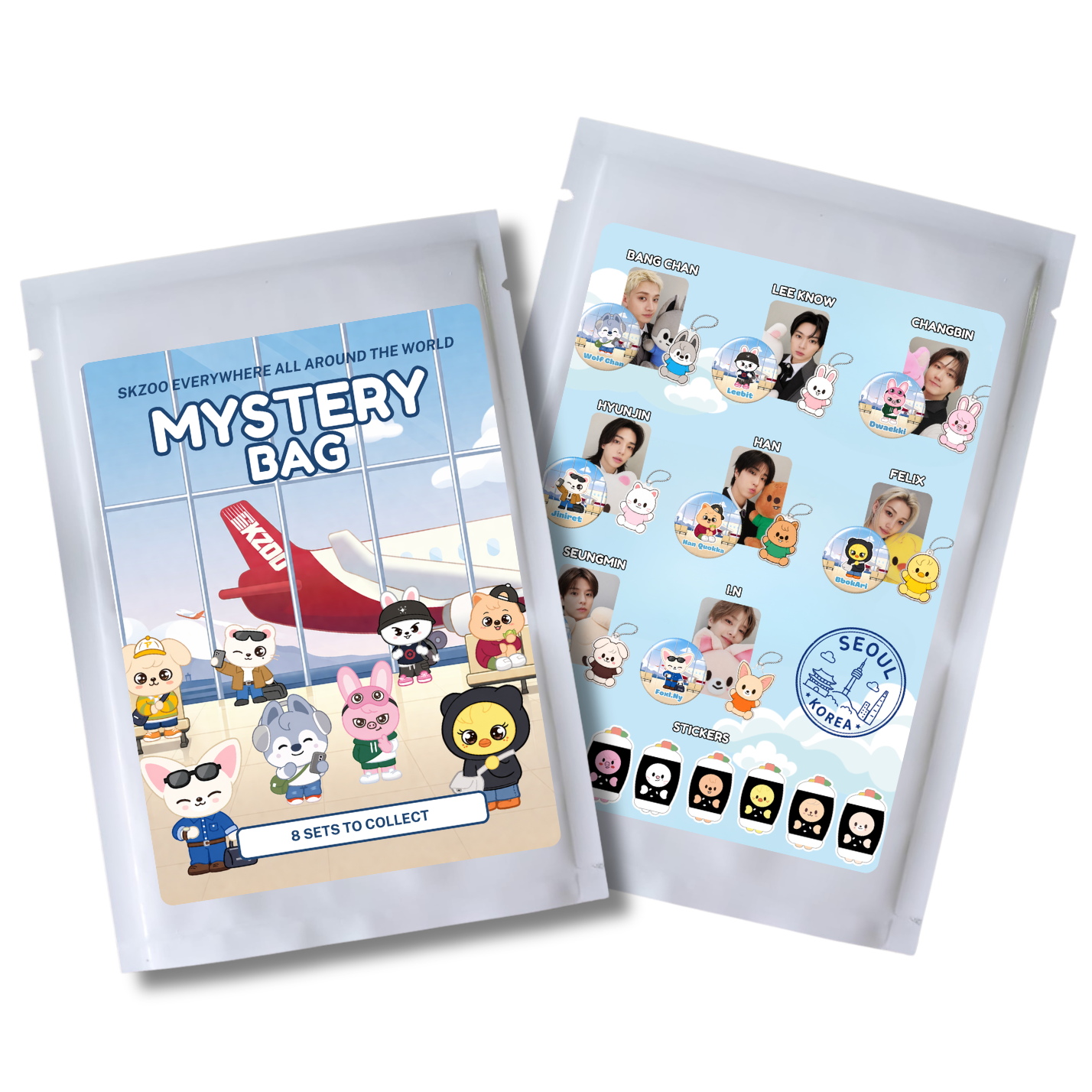 [PRE-ORDER] Stray Kids Mystery Bag | SKZOO Everywhere All Around The World