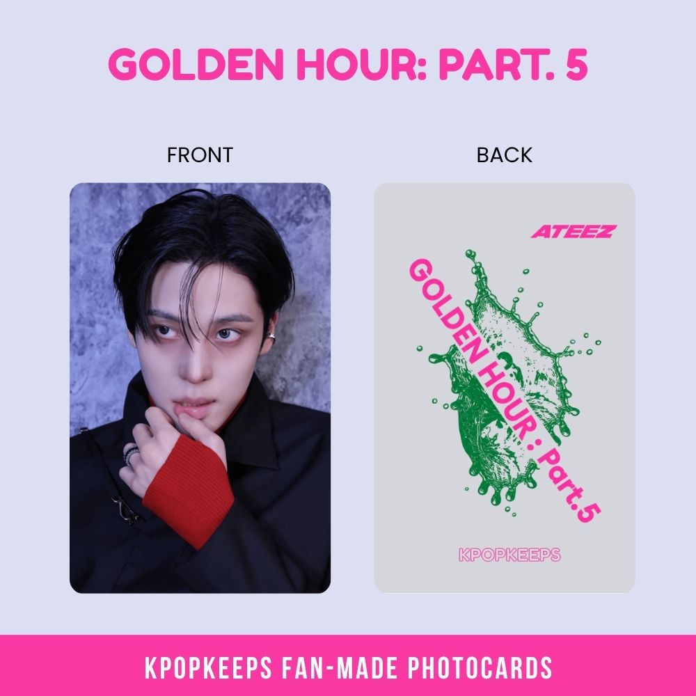 ATEEZ Golden Hour pt 5 (SET A) Photocards