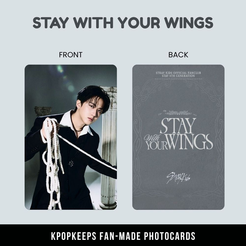 Stray Kids STAY With Your Wings Photocards | KPop Collectible