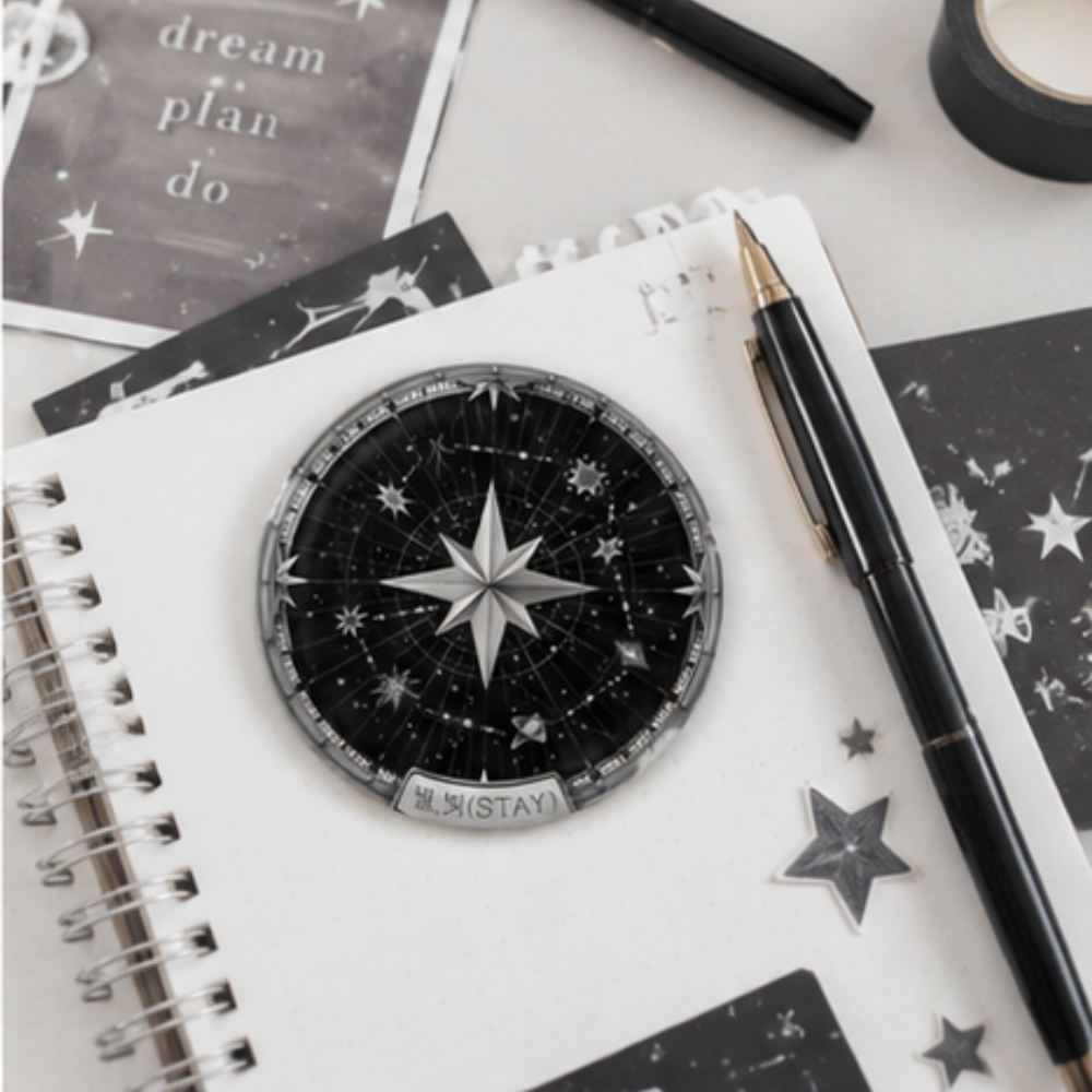 Stray Kids 8th Anniversary Inspired Pin Badge | SKZ K-Pop Collectible