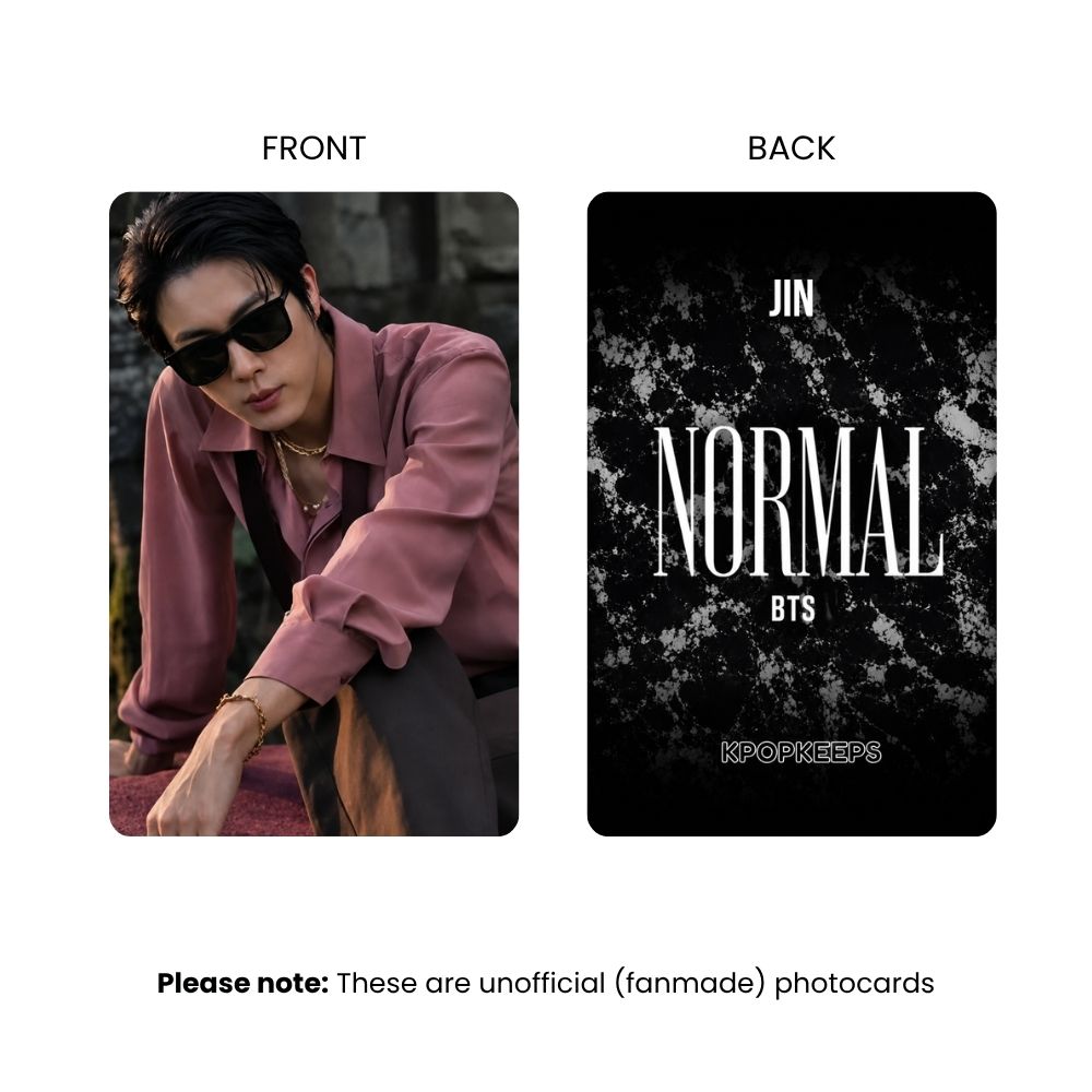 BTS NORMAL MV (SET A) Photocards