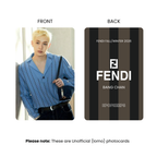 Stray Kids Bang Chan x FENDI Photocard Set | K-Pop Collectible