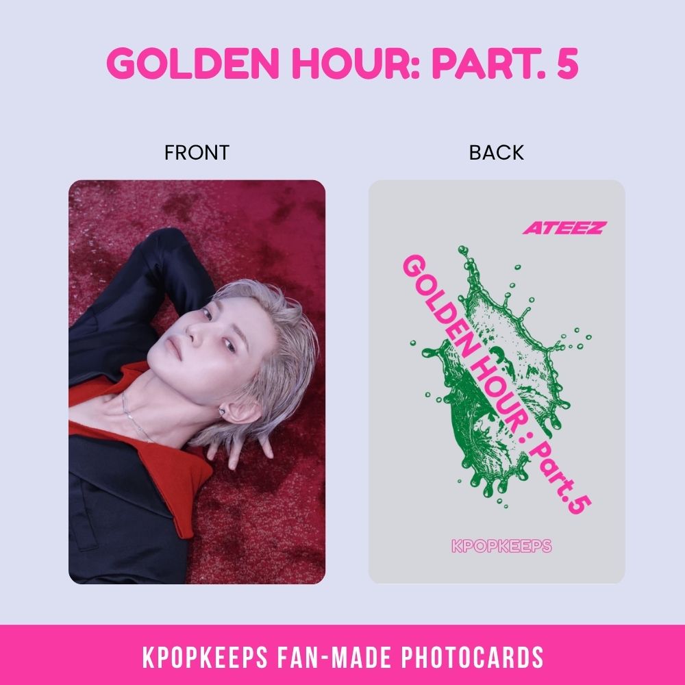 ATEEZ Golden Hour pt 5 (SET A) Photocards