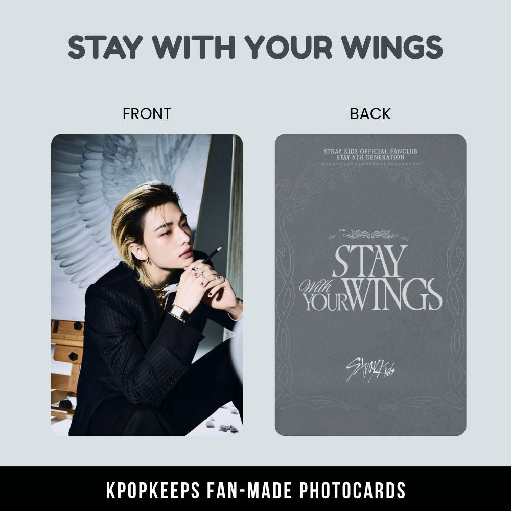 Stray Kids STAY With Your Wings Photocards | KPop Collectible