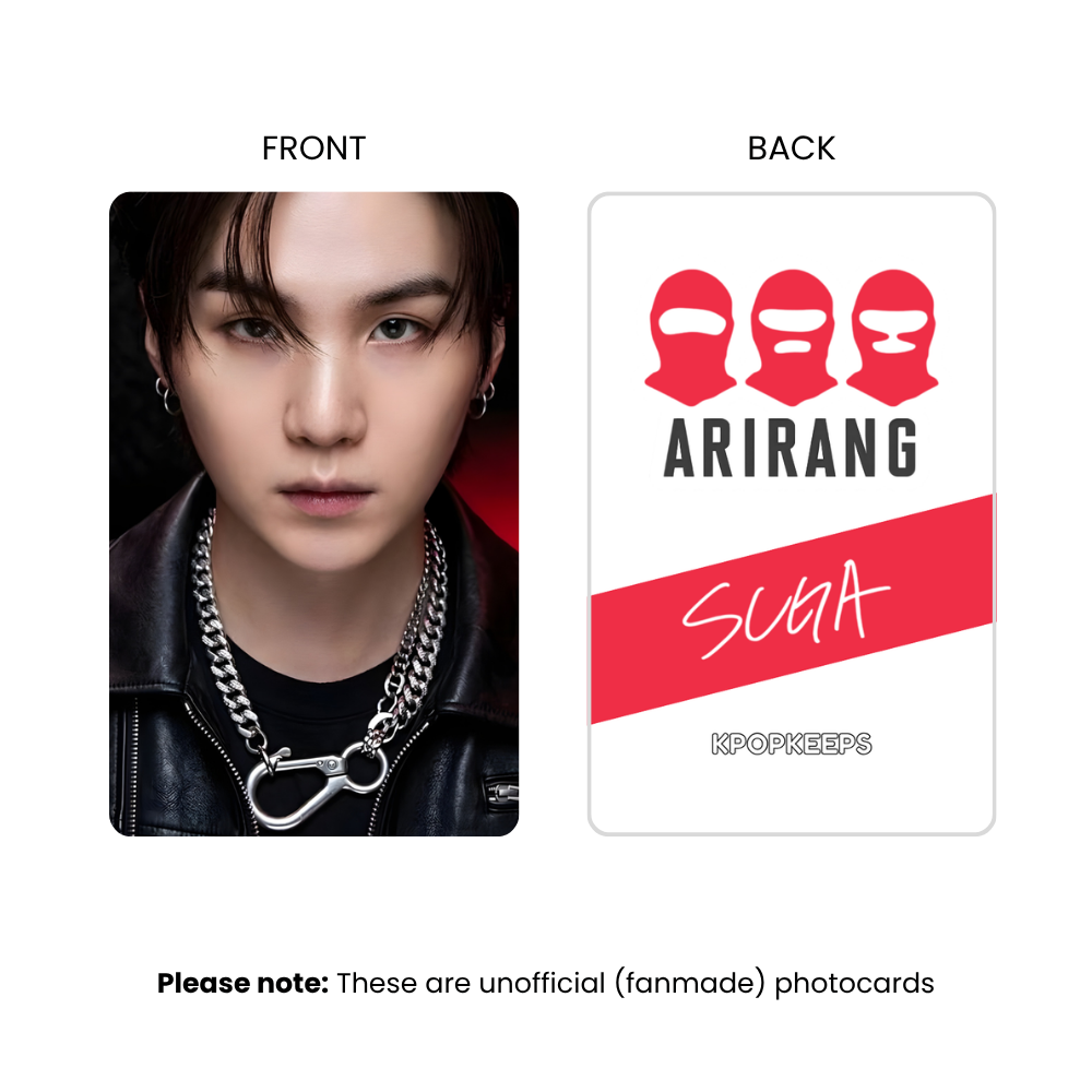 BTS Arirang Hooligan Photocards | K-Pop Collectible