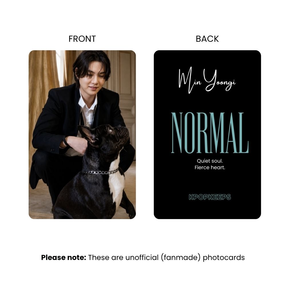 BTS NORMAL MV (SET B) Photocards