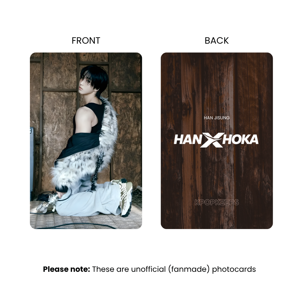 Stray Kids Han x Hoka Photocard Set | K-Pop Collectible