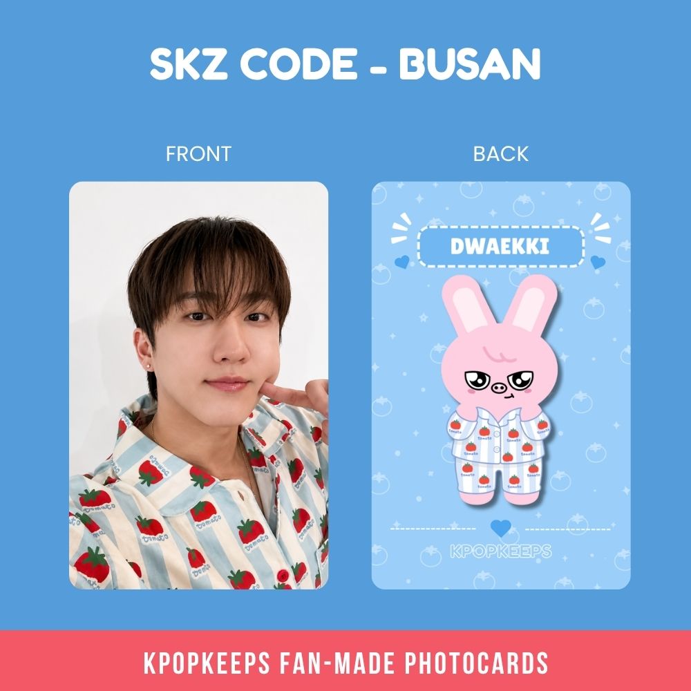 Stray Kids SKZ CODE Busan PJs Photocard Set