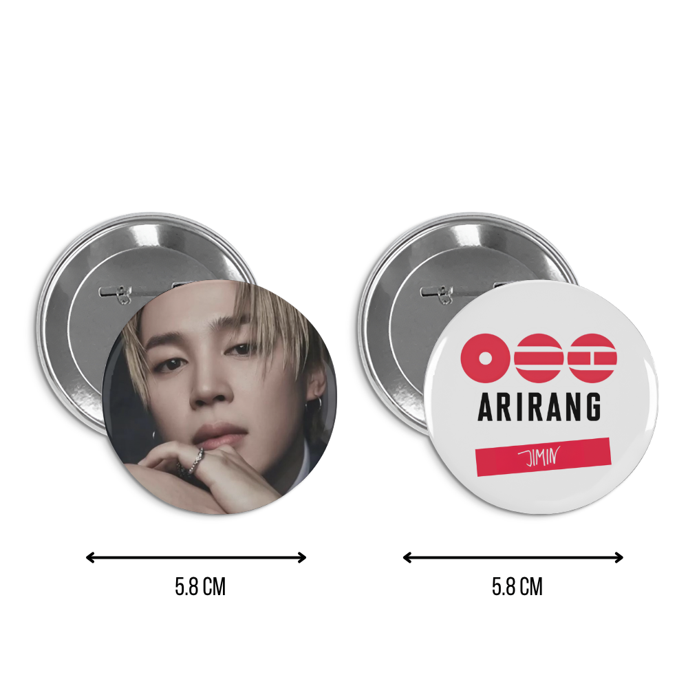 BTS Arirang Pin Badge Set | World Tour 2026 | BTS K-Pop Collectible
