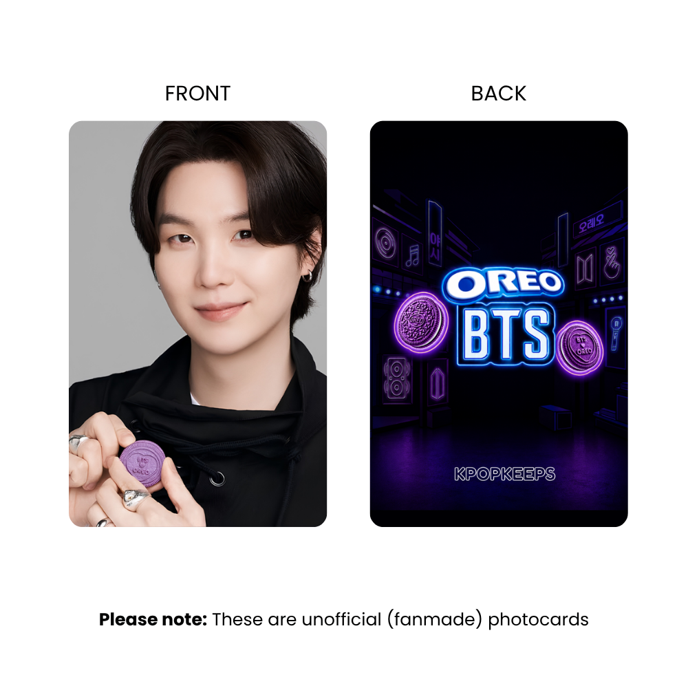 [PRE-ORDER] BTS x Oreo Photocard Set | K-Pop Collectible