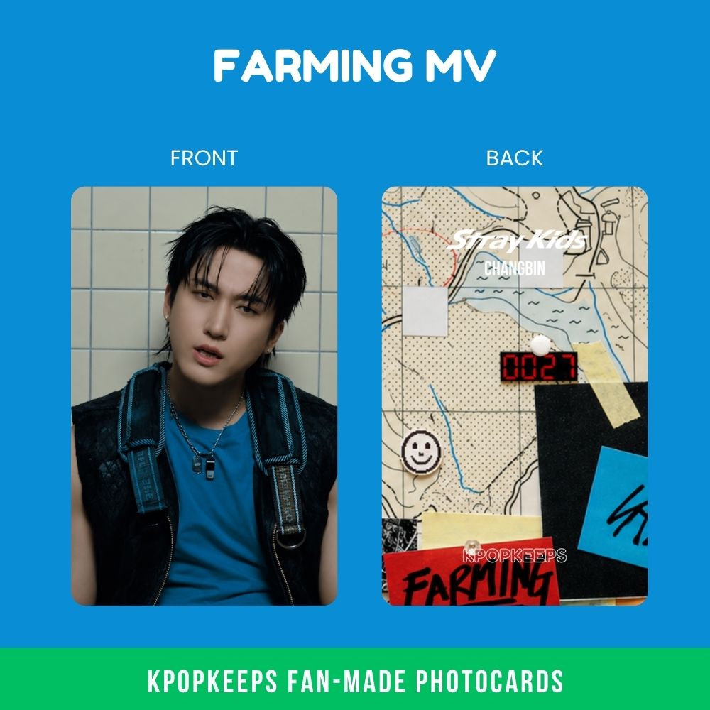 Stray Kids FARMING MV Photocard Set