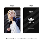 Stray Kids Felix x Adidas Photocard Set | K-Pop Collectible