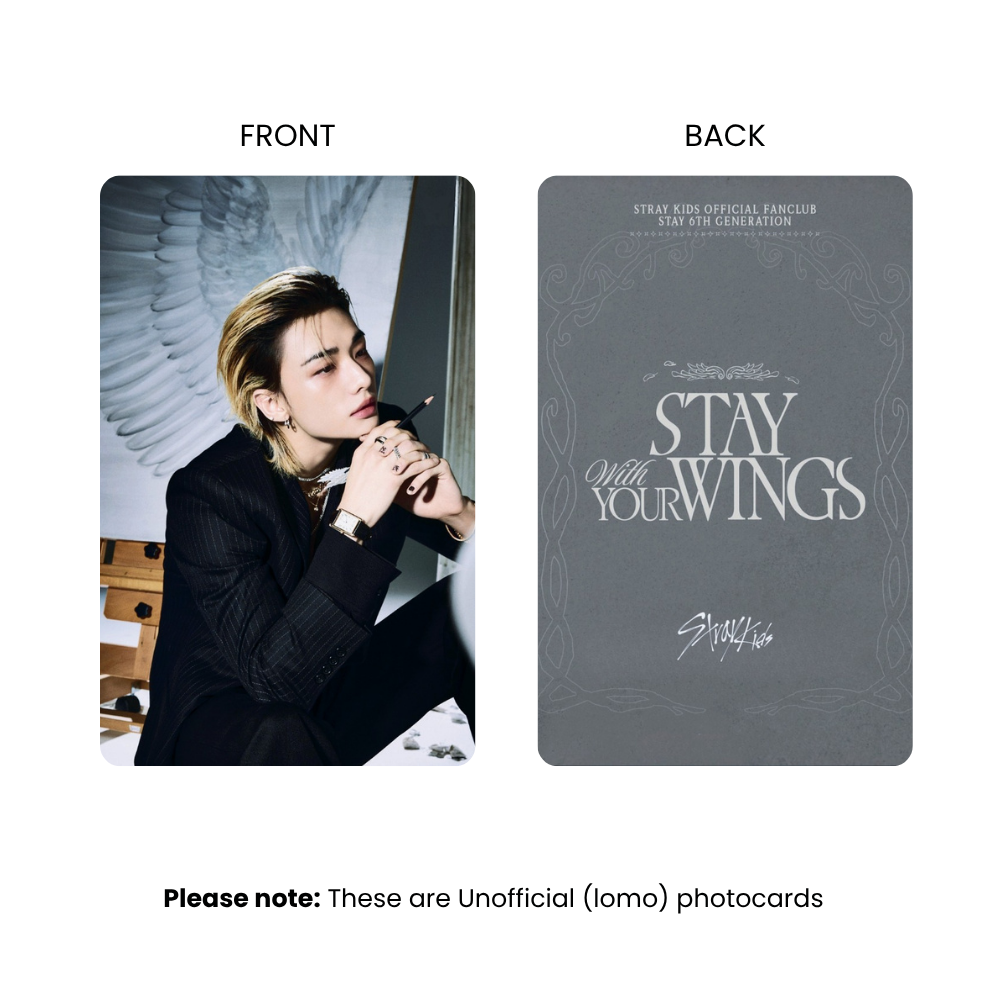 Stray Kids STAY With Your Wings Photocards | KPop Collectible