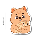 Stray Kids Han Quokka & Princess Richard Stickers