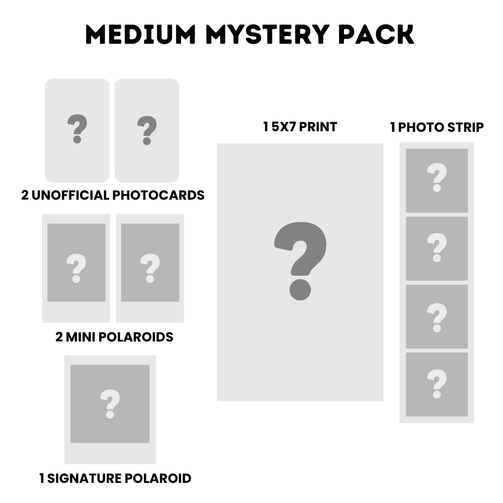 BTS Mystery Bias Packs | Kpop Mystery Prints | Mystery Photocards