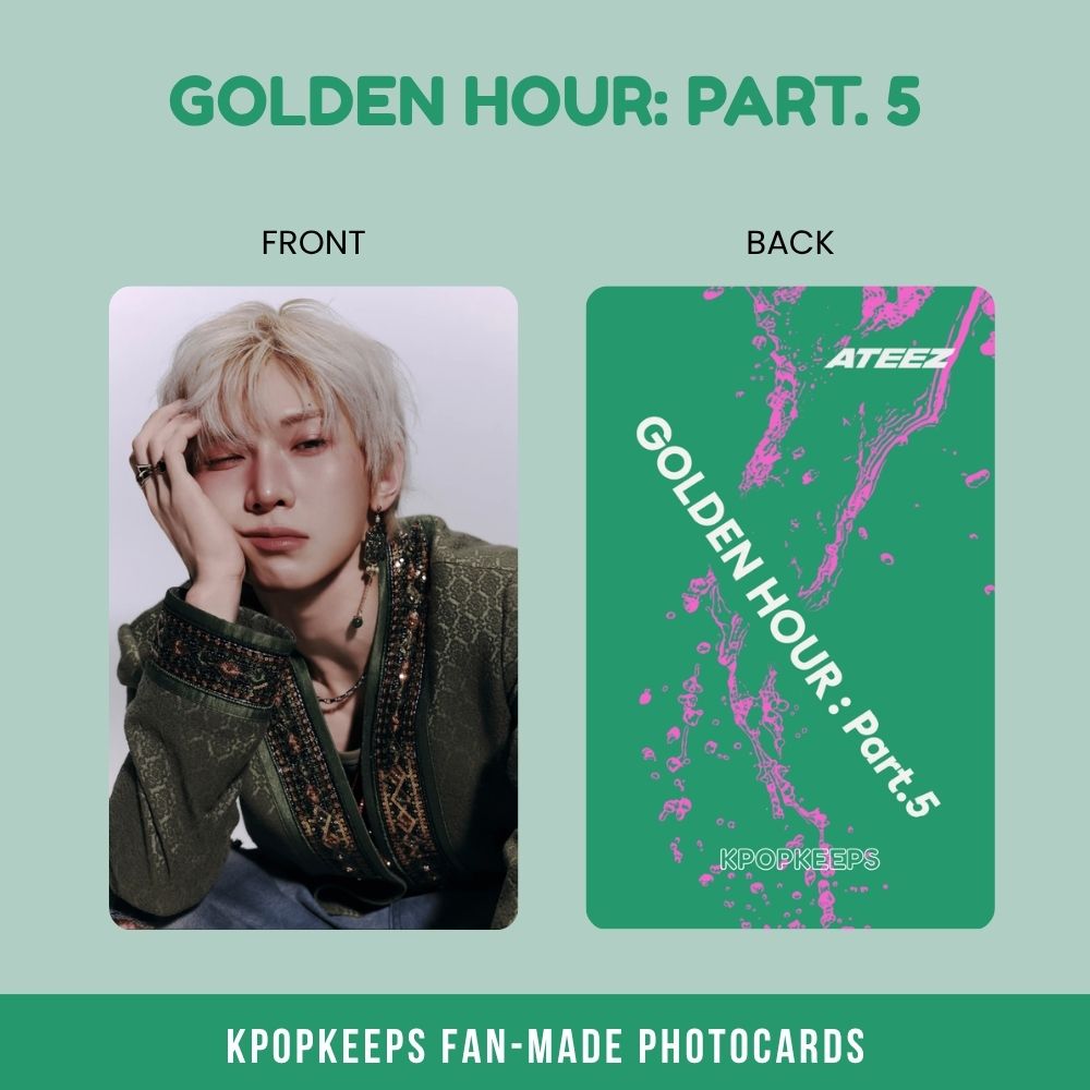 ATEEZ Golden Hour pt 5 (SET C) Photocards