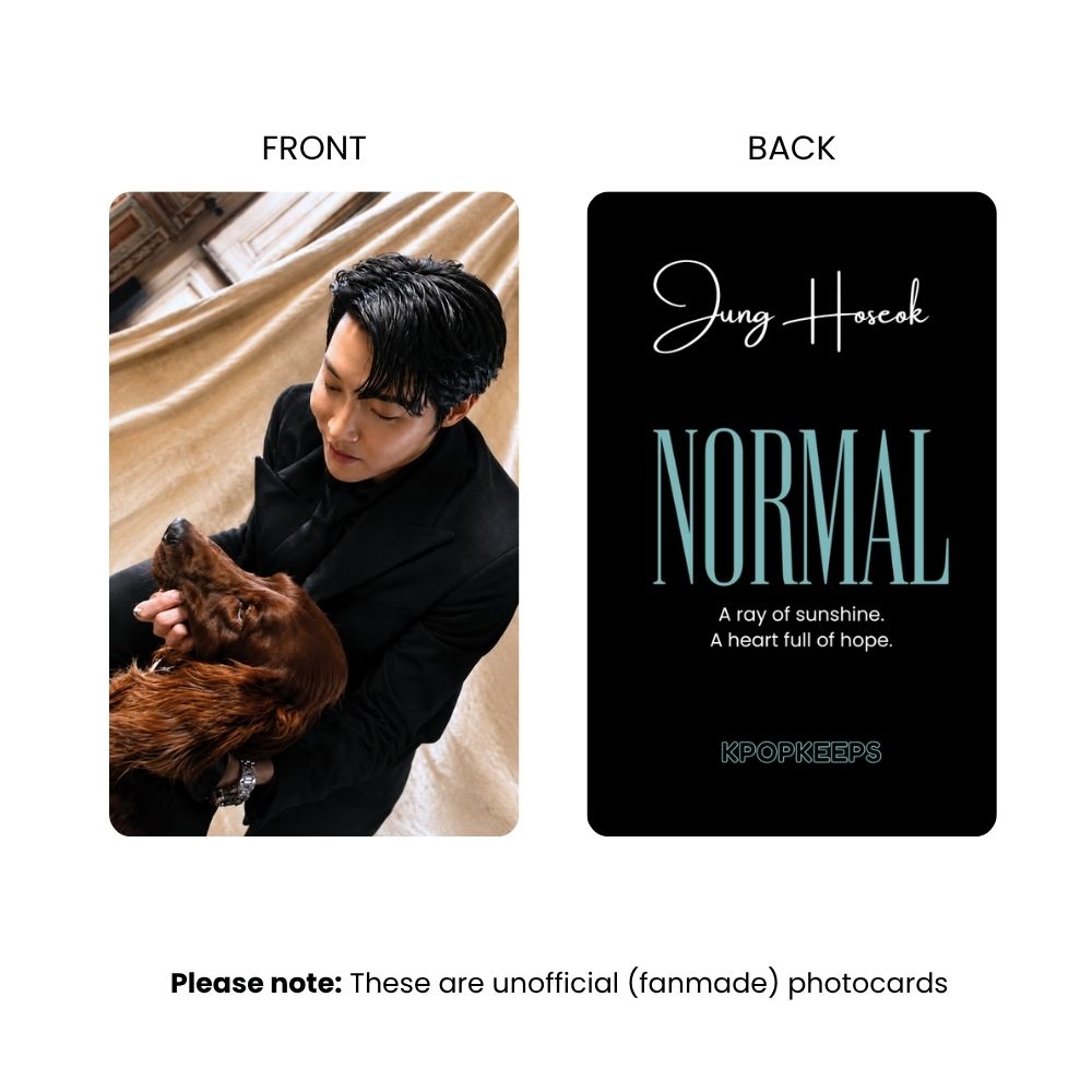 BTS NORMAL MV (SET B) Photocards