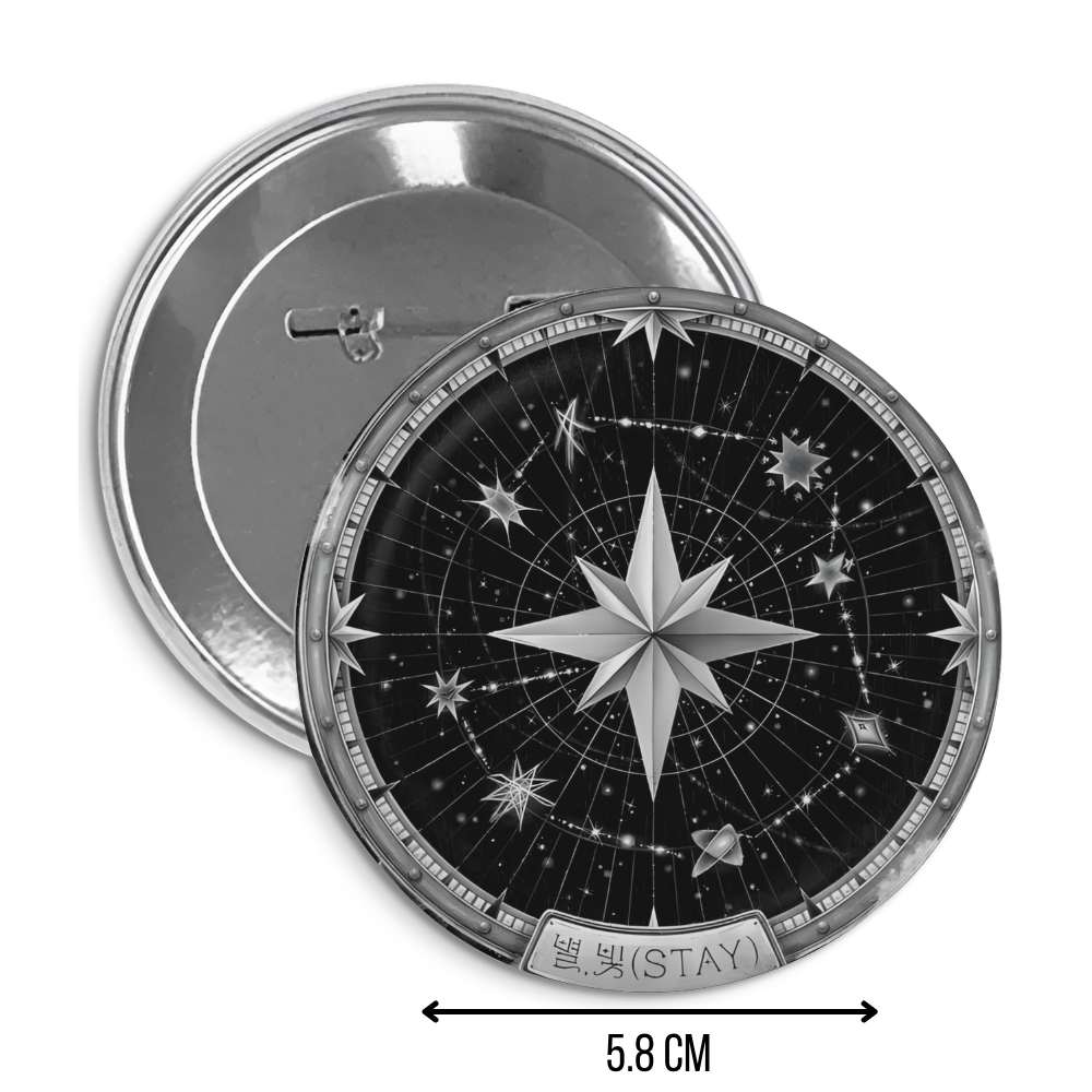 Stray Kids 8th Anniversary Inspired Pin Badge | SKZ K-Pop Collectible