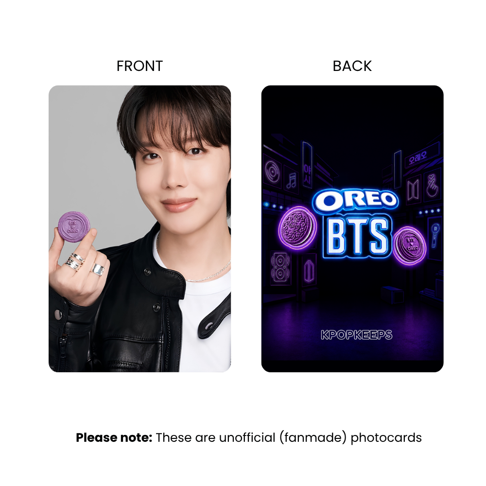 [PRE-ORDER] BTS x Oreo Photocard Set | K-Pop Collectible