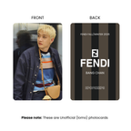 Stray Kids Bang Chan x FENDI Photocard Set | K-Pop Collectible