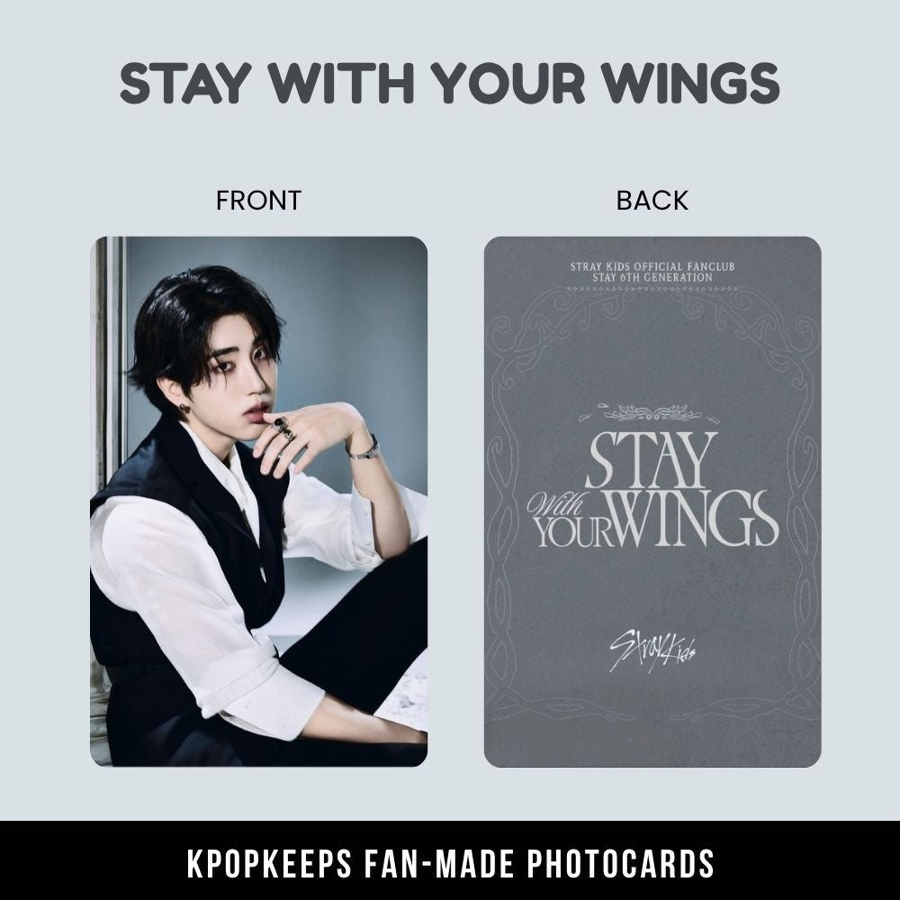 Stray Kids STAY With Your Wings Photocards | KPop Collectible