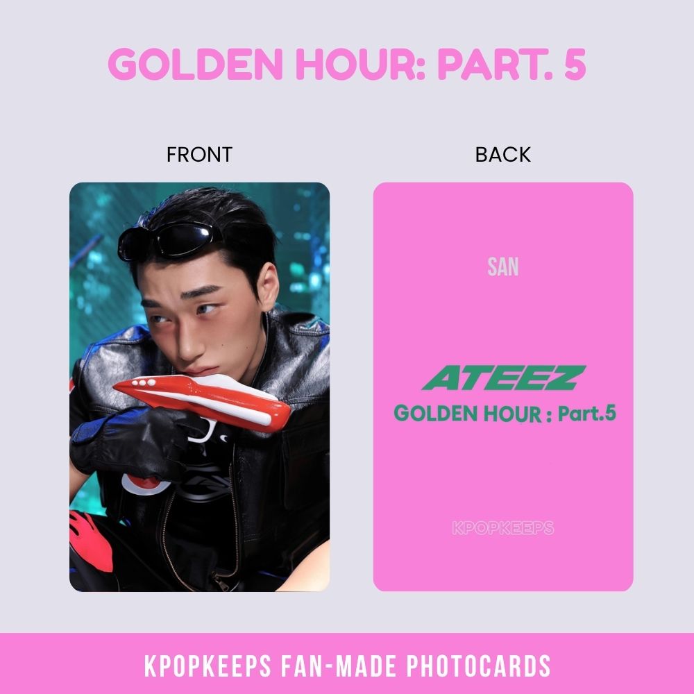 ATEEZ Golden Hour pt 5 (SET B) Photocards