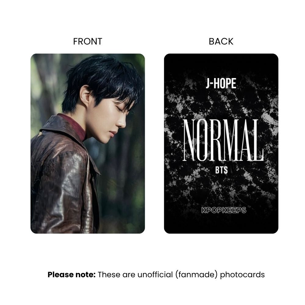 BTS NORMAL MV (SET A) Photocards
