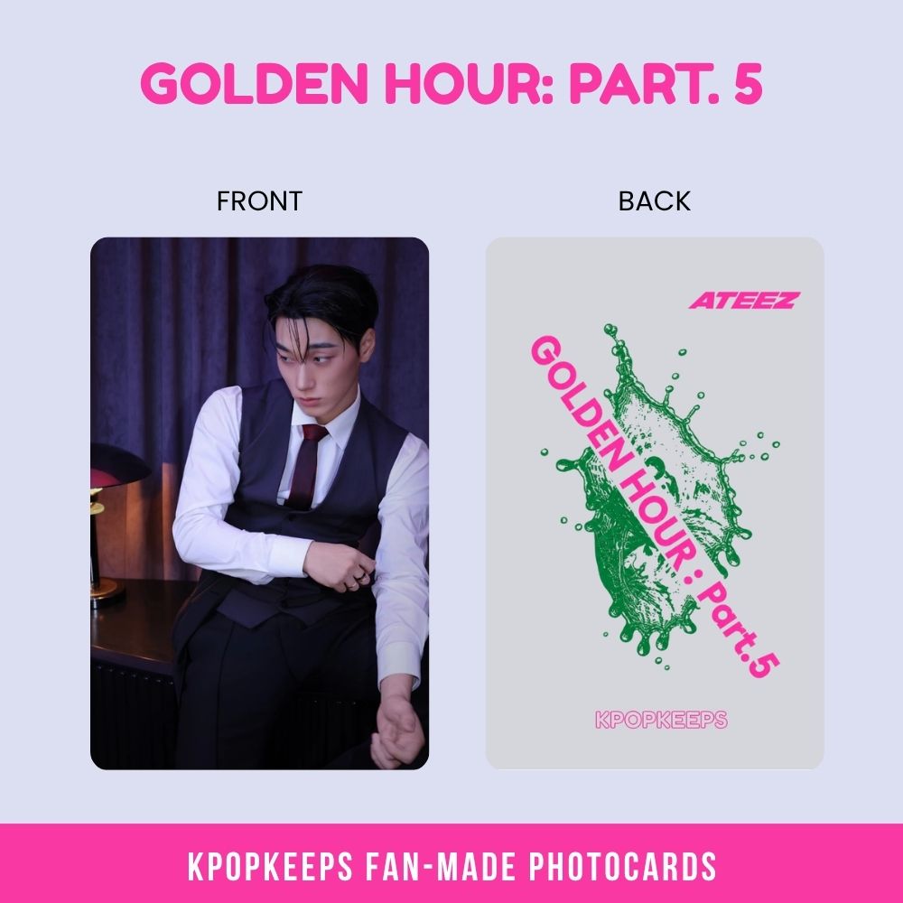ATEEZ Golden Hour pt 5 (SET A) Photocards