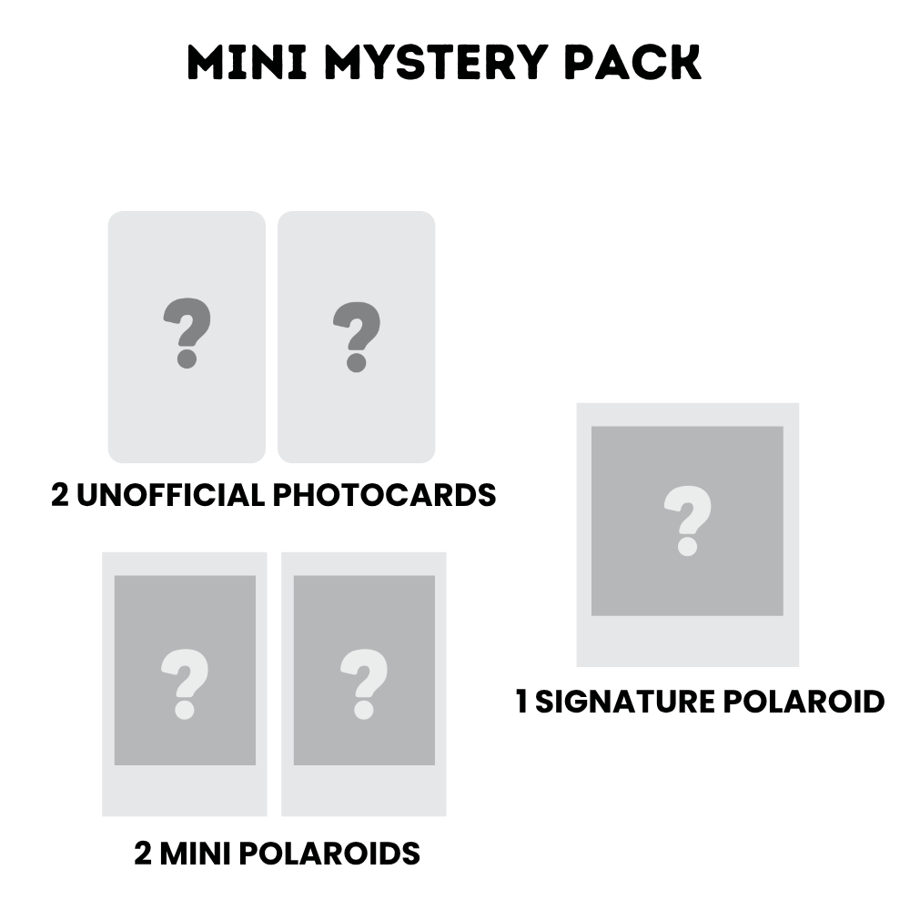 BTS Mystery Bias Packs | Kpop Mystery Prints | Mystery Photocards