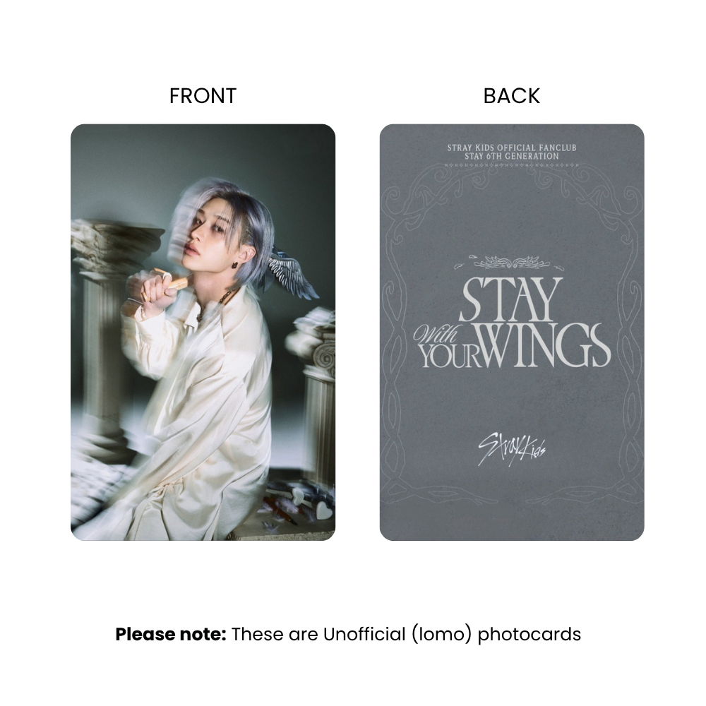 Stray Kids STAY With Your Wings Photocards | KPop Collectible