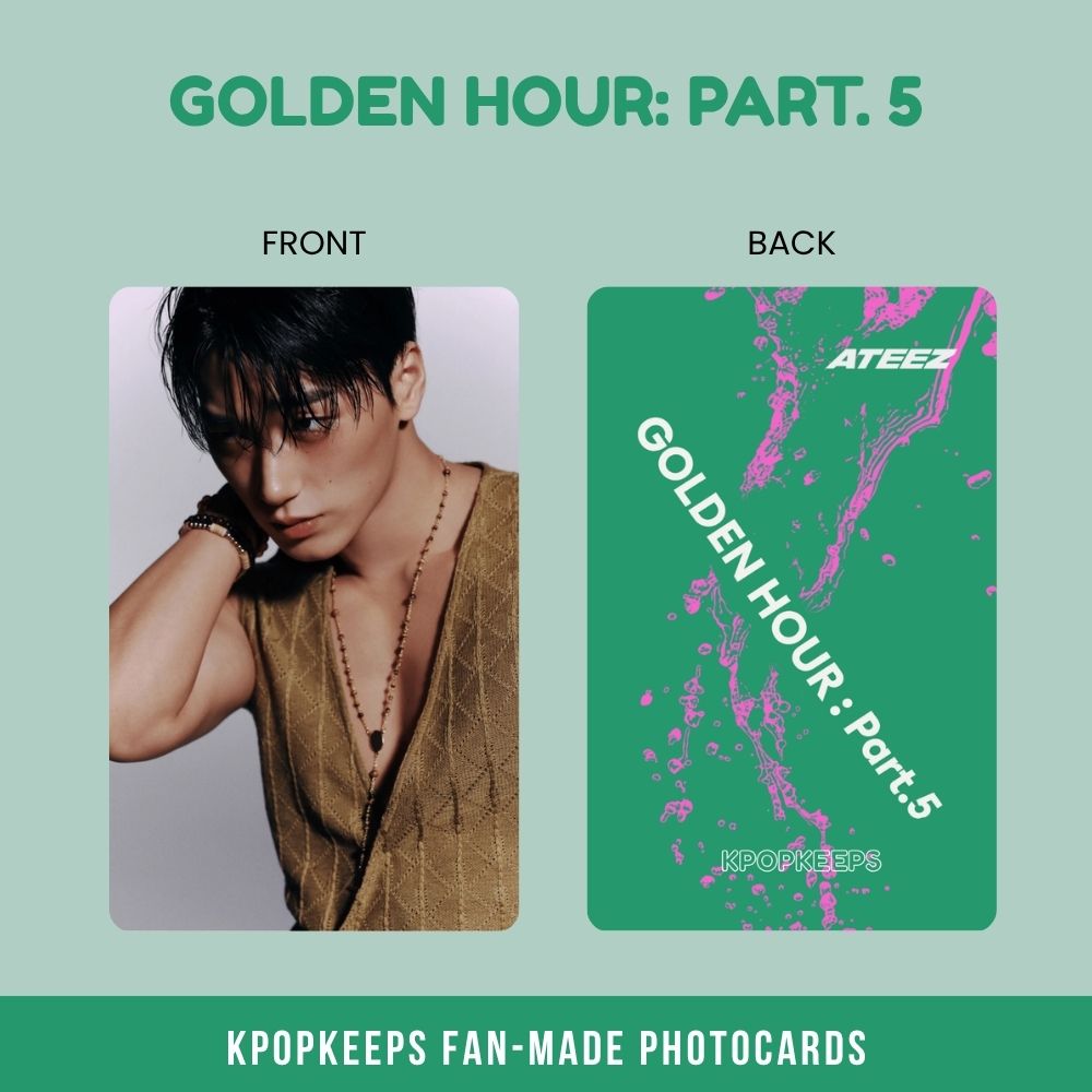 ATEEZ Golden Hour pt 5 (SET C) Photocards