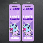 BTS Bookmarks | BT21 Quote Bookmarks | Kpop