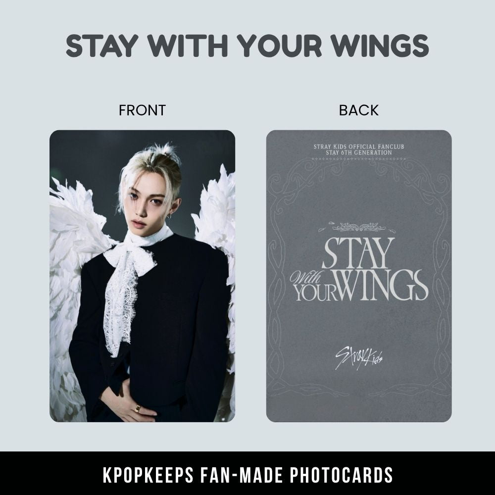 Stray Kids STAY With Your Wings Photocards | KPop Collectible