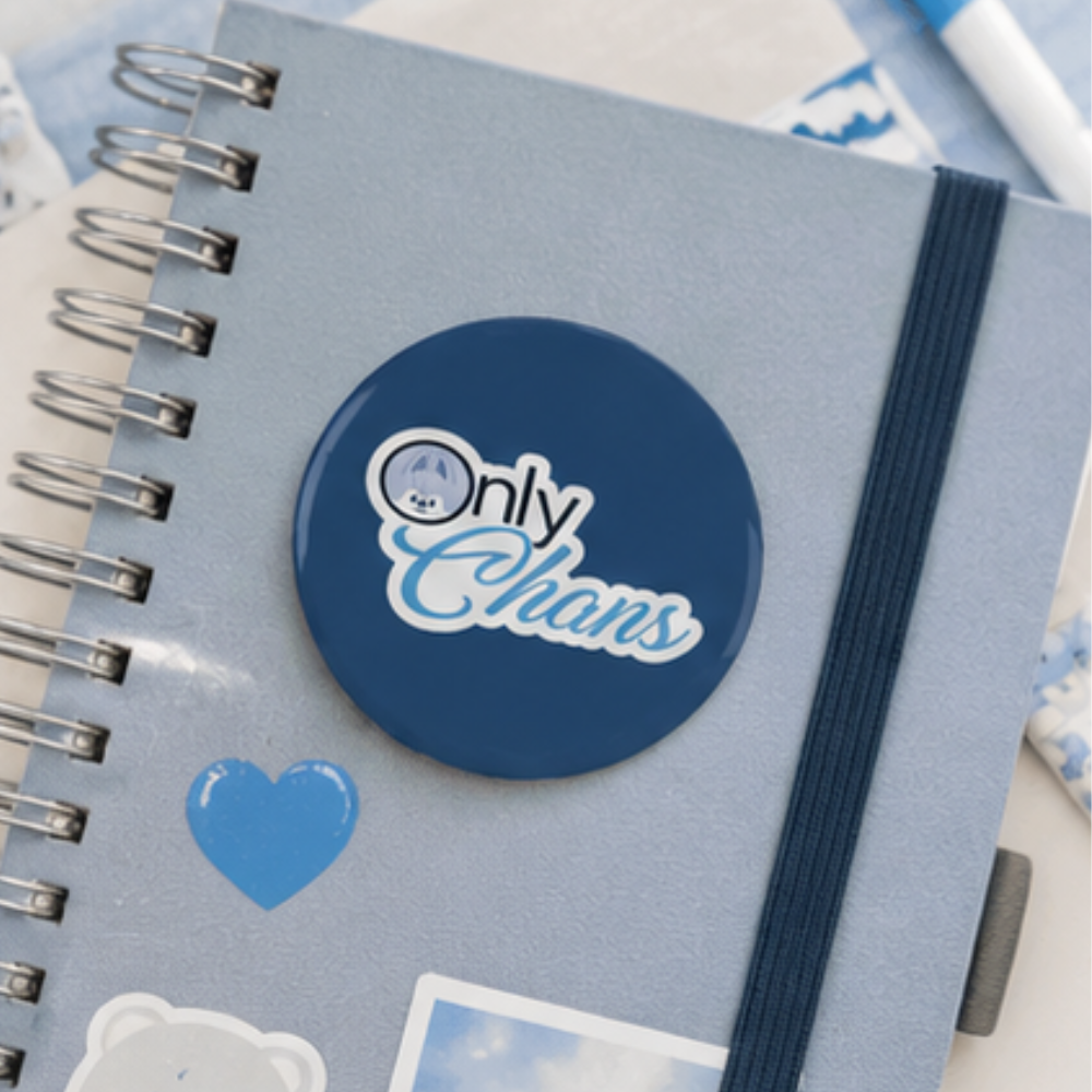 Stray Kids OnlyChans Inspired Pin Badge | SKZ K-Pop Collectible