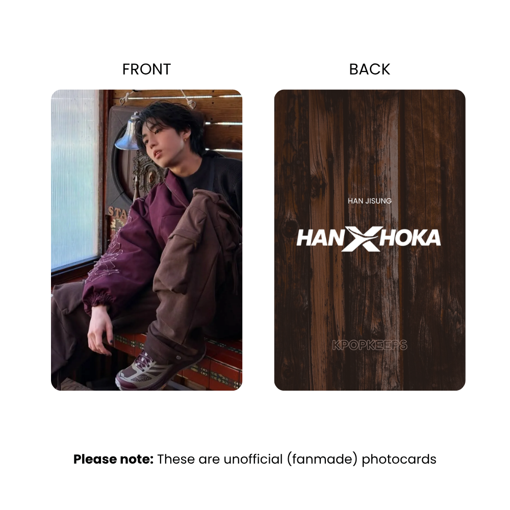 Stray Kids Han x Hoka Photocard Set | K-Pop Collectible