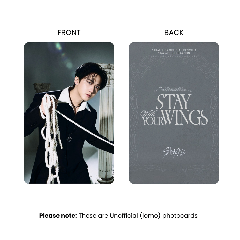 Stray Kids STAY With Your Wings Photocards | KPop Collectible