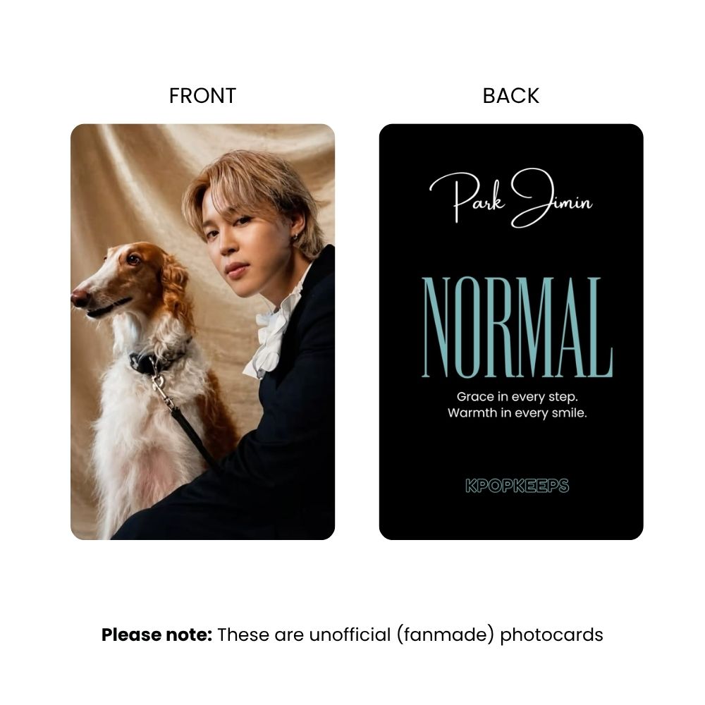 BTS NORMAL MV (SET B) Photocards