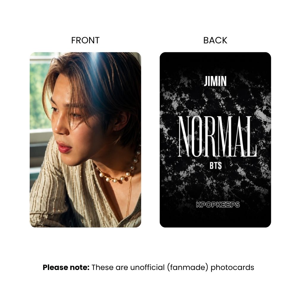 BTS NORMAL MV (SET A) Photocards